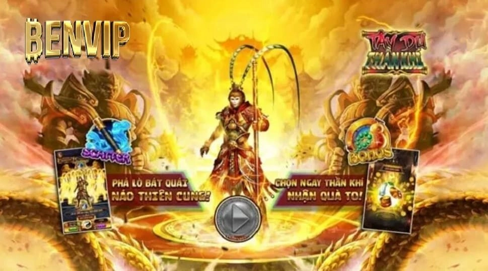 Hướng dẫn chi tiết chơi Nổ Hũ Tây Du Thần Khí Benvip